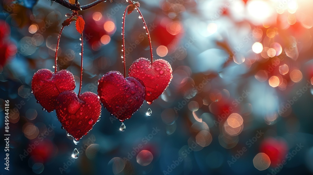 Infinite Love: Background Painted with Hearts Infinite Love: Background Painted with Hearts