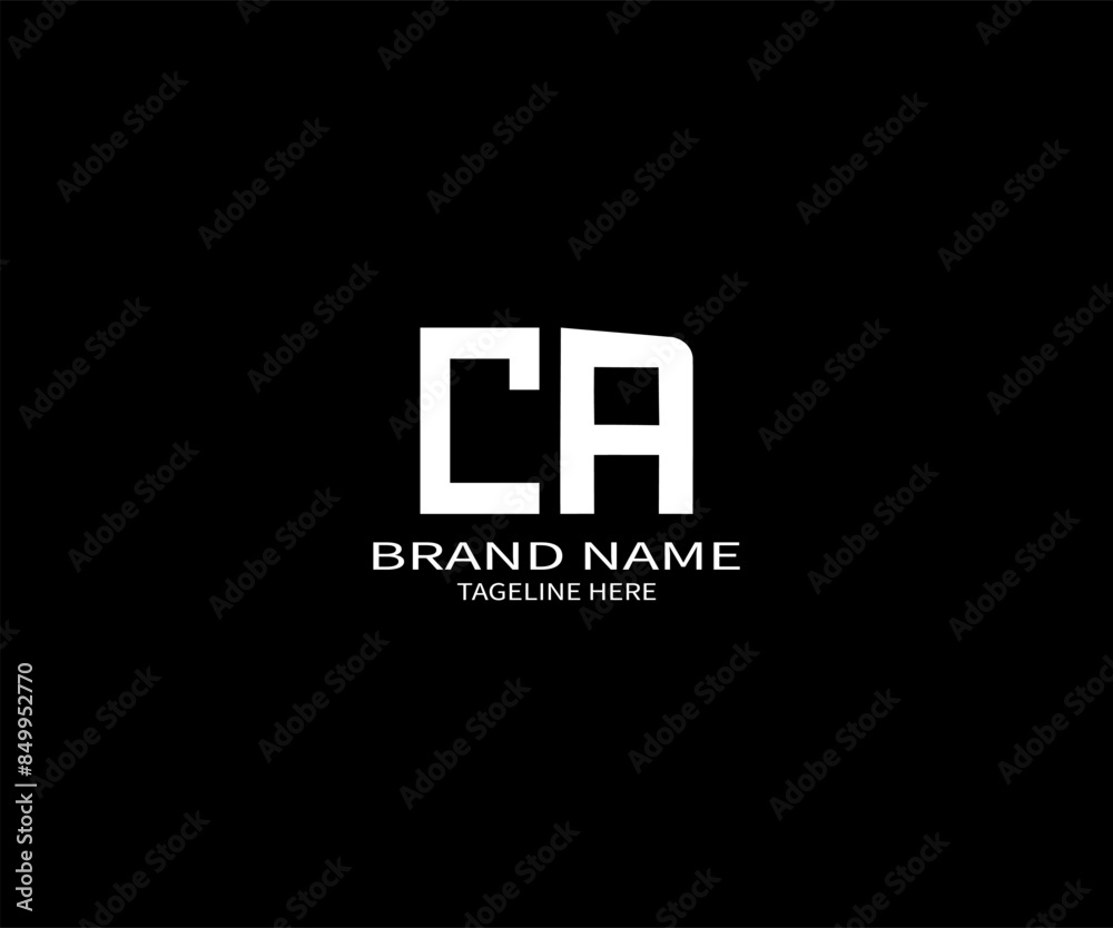 CA letter logo Design. Unique attractive creative modern initial CA initial based letter icon logo CA letter logo Design. Unique attractive creative modern initial CA initial based letter icon logo