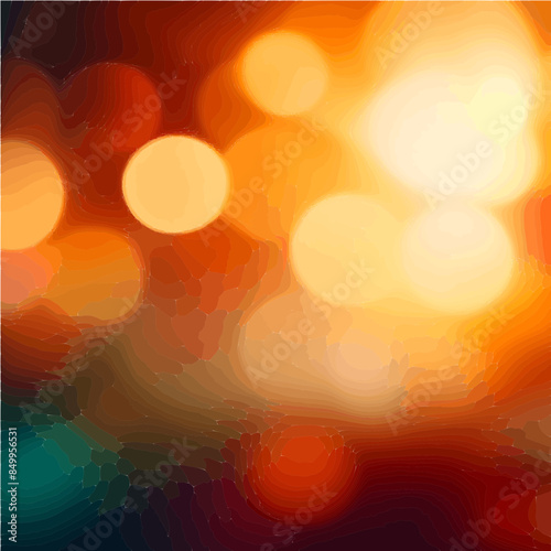 abstract orange background