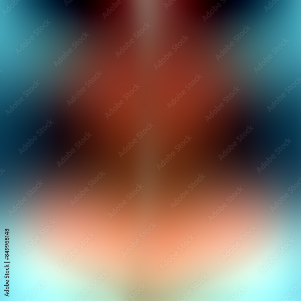 Both side blue bottom cyan light and circle gradient center red background Both side blue bottom cyan light and circle gradient center red background