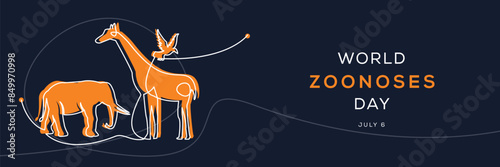 World Zoonoses Day, held on 6 July.