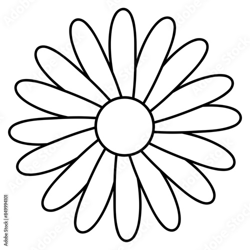 illustration of a sunflower