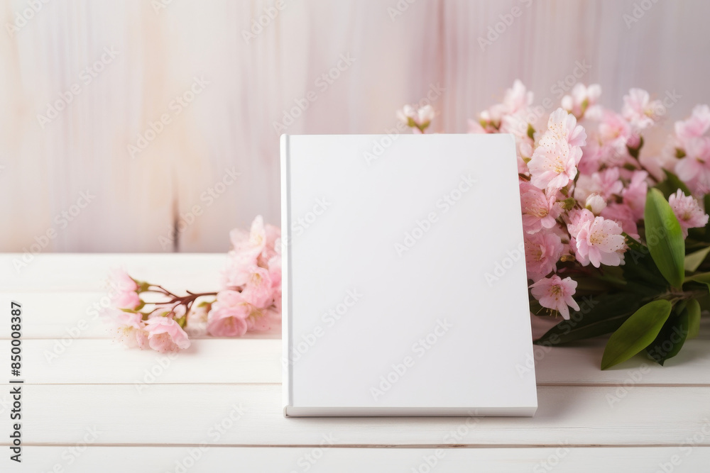 White book mockup White book mockup