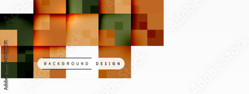 Dynamic colorful squares background. Vector Illustration For Wallpaper, Banner, Background, Card, Book Illustration, landing page