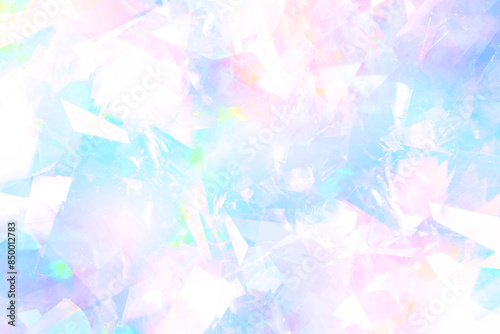 Iridescent Crystal Gradient Background（クリスタルのような虹色のグラデーションのきれいな背景）