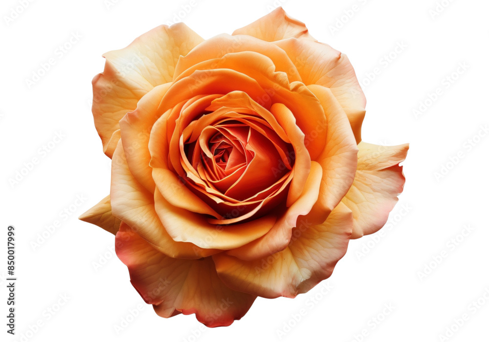 Orange roses on a clear background. Orange roses on a clear background.