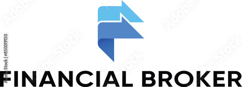 This logo aims to convey trust, professionalism and innovation in the financial brokerage industry. By combining graphic or candlestick elements, arrow or growth symbols, and digital elements, this lo