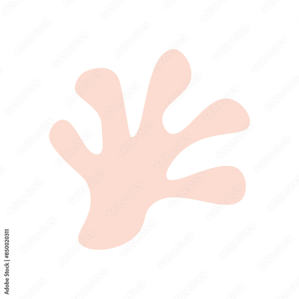 Abstract illustrative flat handraw vector element Abstract illustrative flat handraw vector element