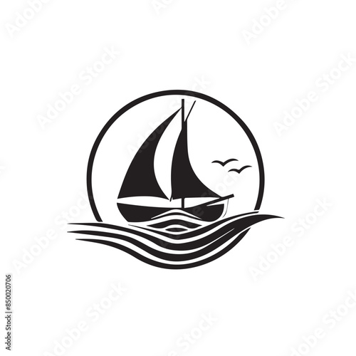 sailing boat on the sea