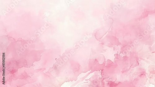 A minimalistic pastel pink background featuring a subtle watercolor texture, ideal for adding sophistication and a gentle artistic touch to any layout.
