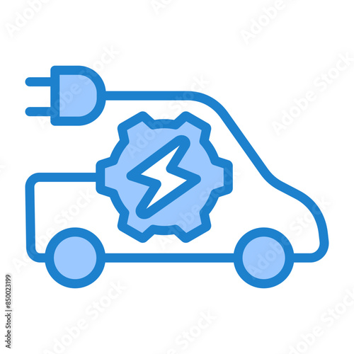 Electric Vehicle Icon