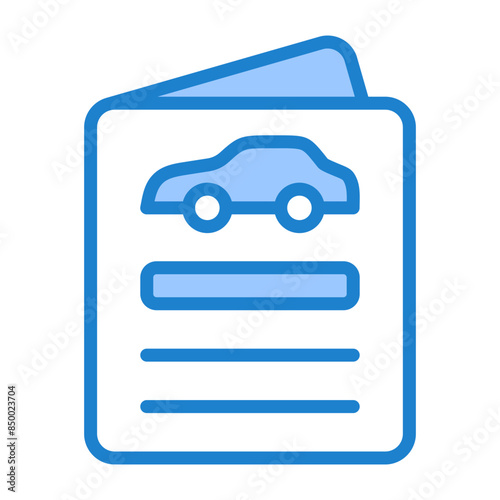 Vehicle Registration Icon