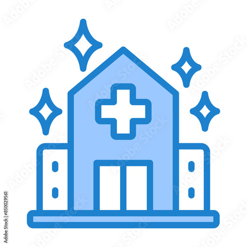 Hospital Cleaning Icon