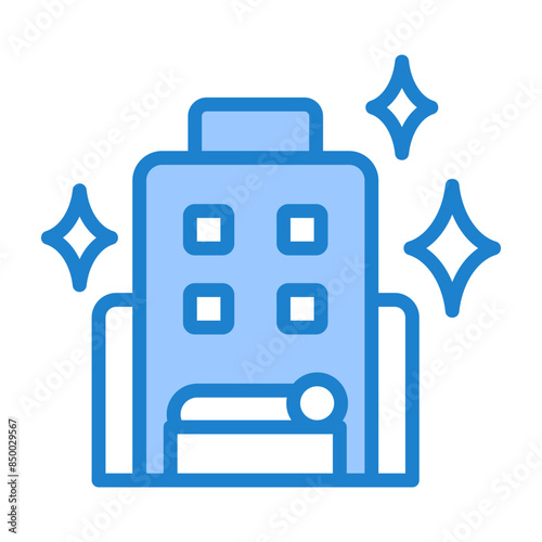 Hotel Cleaning Icon