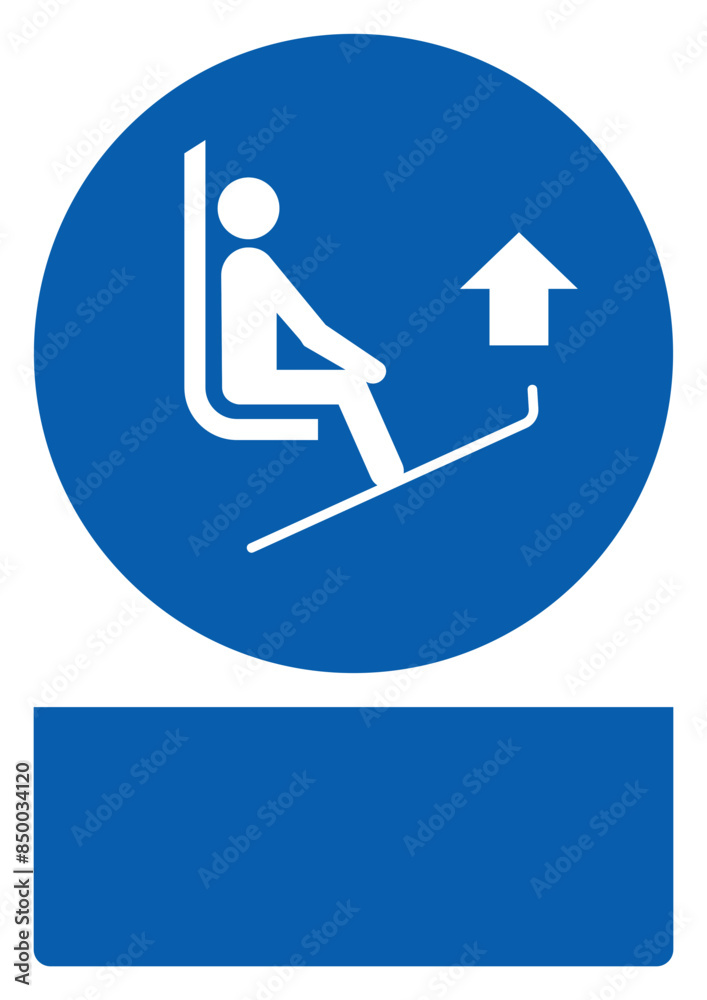 ISO mandatory safety signs_lift ski tips your custom message here portrait size a4/a3/a2/a1 ISO mandatory safety signs_lift ski tips your custom message here portrait size a4/a3/a2/a1