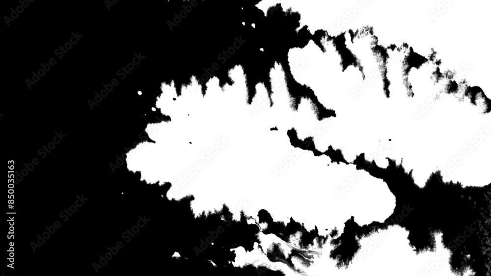 Ink drops stream splatter stain leak spread flow scatter over screen
Ink drops stream splatter stain leak spread flow scatter over screen