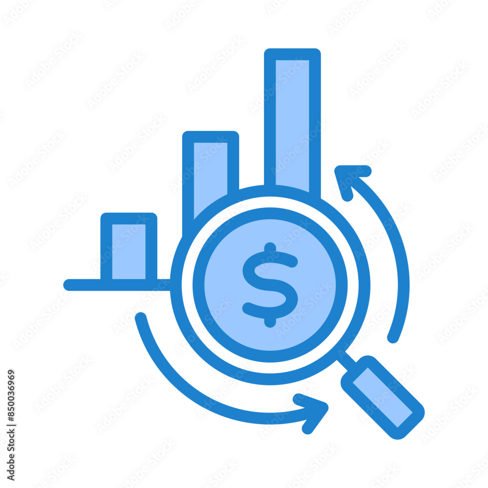 Financial Analysis Icon Financial Analysis Icon
