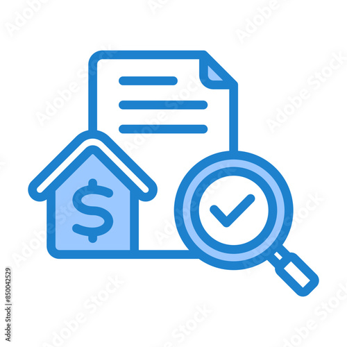 Mortgage Underwriting Icon