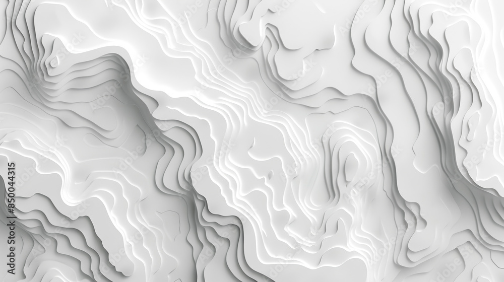 Graceful White And Light Gray Waves, Forming A Modern, Soft, And Clean Background With A Hint Of Luxury. Graceful White And Light Gray Waves, Forming A Modern, Soft, And Clean Background With A Hint Of Luxury.