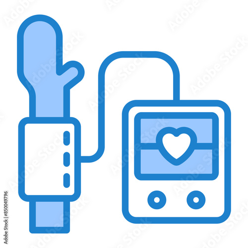 Blood Pressure Monitor Icon
