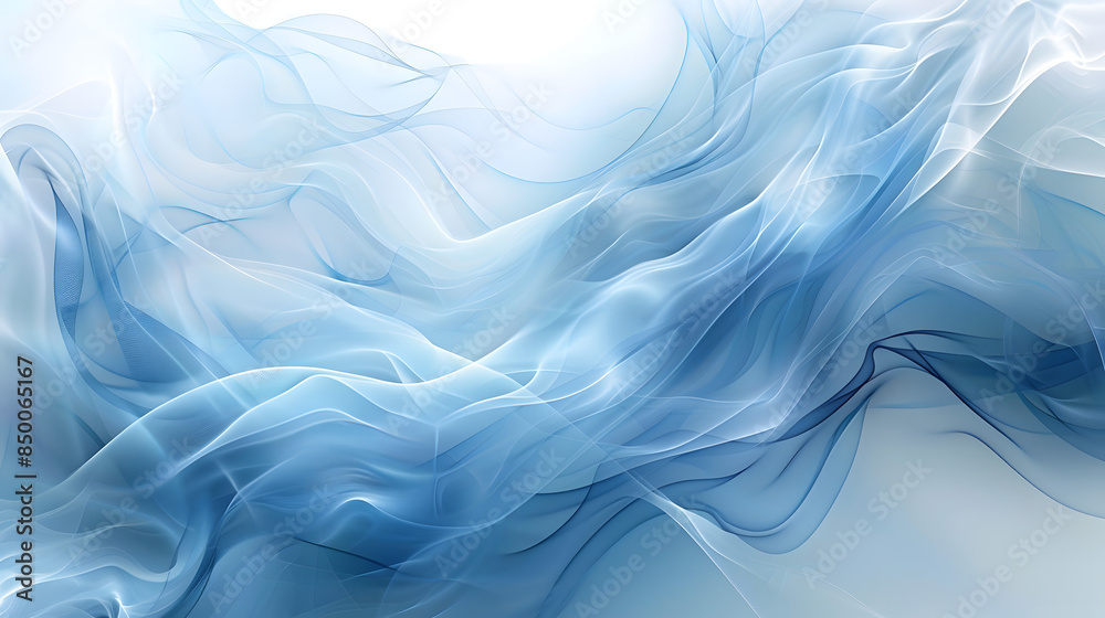 Blue abstract panoramic wallpaper Blue abstract panoramic wallpaper
