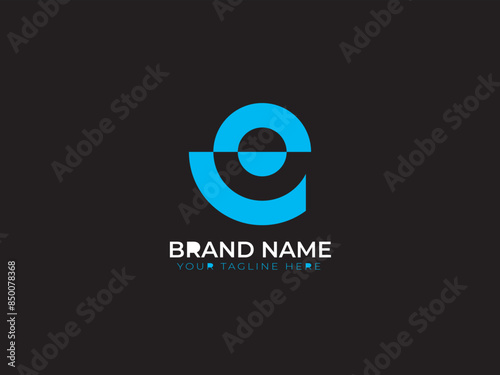 Creative initial brand identity monogram logo design