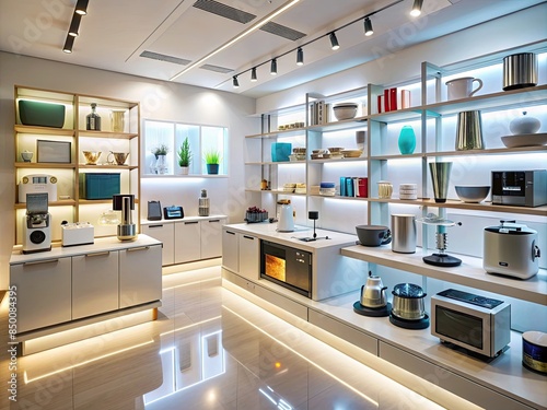 modern kitchen interior generative ai © Mutiverse