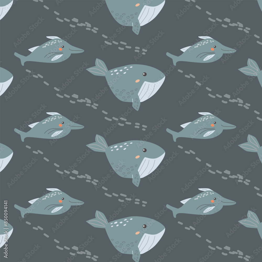 Childrens sea animals pattern, childish ocean marine life seamless background. Nursery baby animals print. Underwater inhabitants collection background for kids textile, clothes, wallpapers. Childrens sea animals pattern, childish ocean marine life seamless background. Nursery baby animals print. Underwater inhabitants collection background for kids textile, clothes, wallpapers.