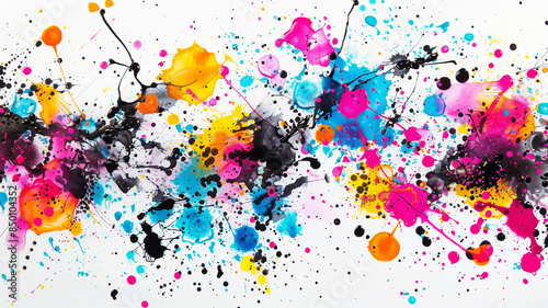 Ink Splash Explosion