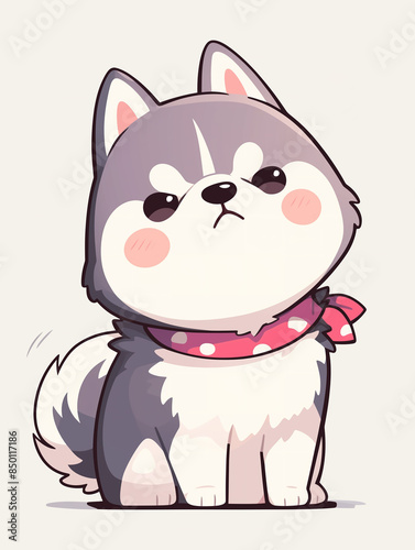 A variety of dog image libraries.Cute animal patterns of various breeds of dogs, illustrations, posters, background images, decorative graphics, wallpapers, stickers.