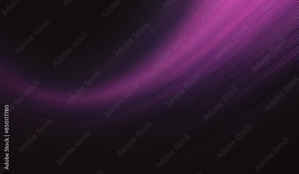 Fototapeta premium Grainy Gradient Background Purple to Pink to Black Color Flow