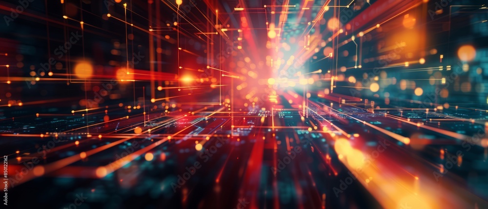 Abstract Futuristic Background 