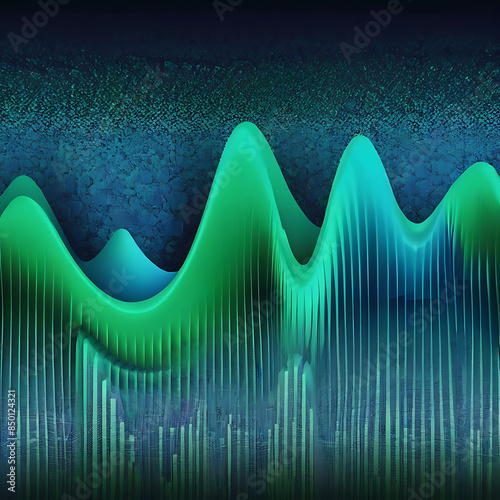 abstract background with lines,Sound wave pattern background