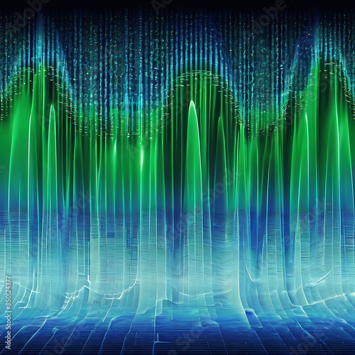 abstract background with lines,Sound wave pattern background