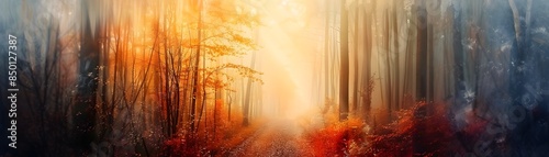 Enchanting Autumnal Forest ...