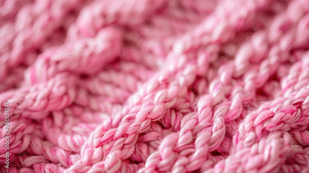 Pink texture knitted fabric Pink texture knitted fabric