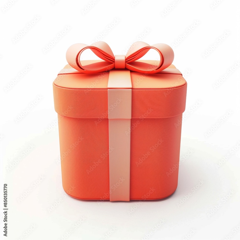 Gift box isolated on background. Surprise for birthday, present for new year, gift anniversary and valentine's day. a Christmas gift box Gift box isolated on background. Surprise for birthday, present for new year, gift anniversary and valentine's day. a Christmas gift box