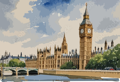 houses of parliament city,England.