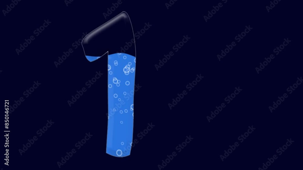 Water alphabet, numbers and special symbols. Water alphabet, numbers and special symbols.
