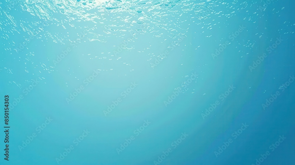 Obraz premium Peaceful Liquid Surface. Serene Aqua Background Pattern concept