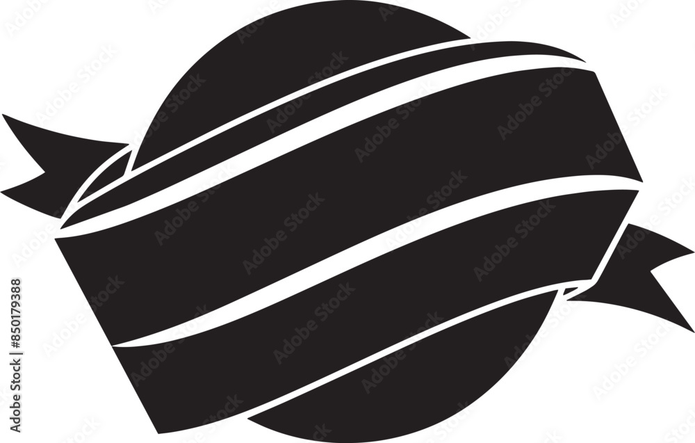 ibbon banner illustration black and white ibbon banner illustration black and white