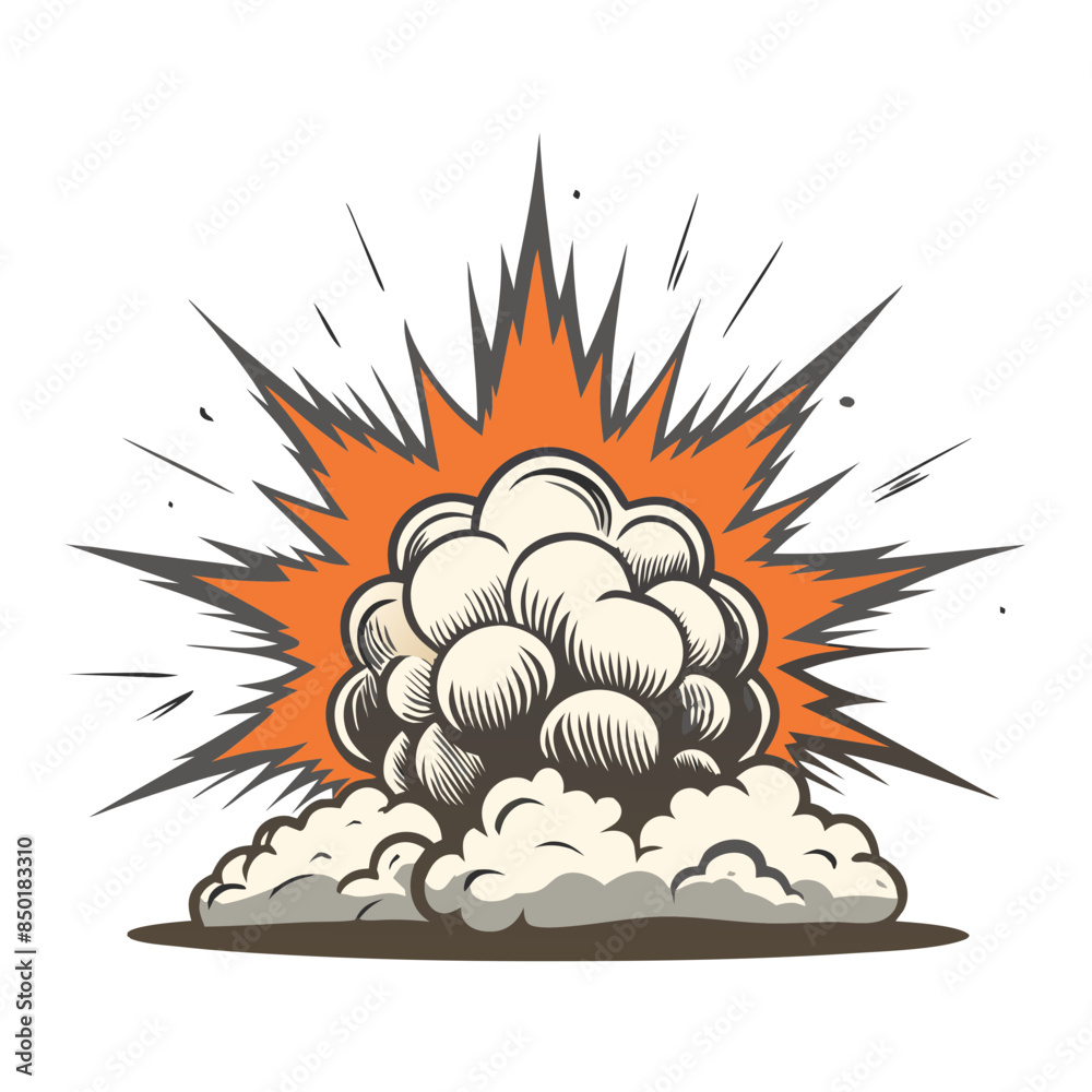 comic style explosion effect comic style explosion effect