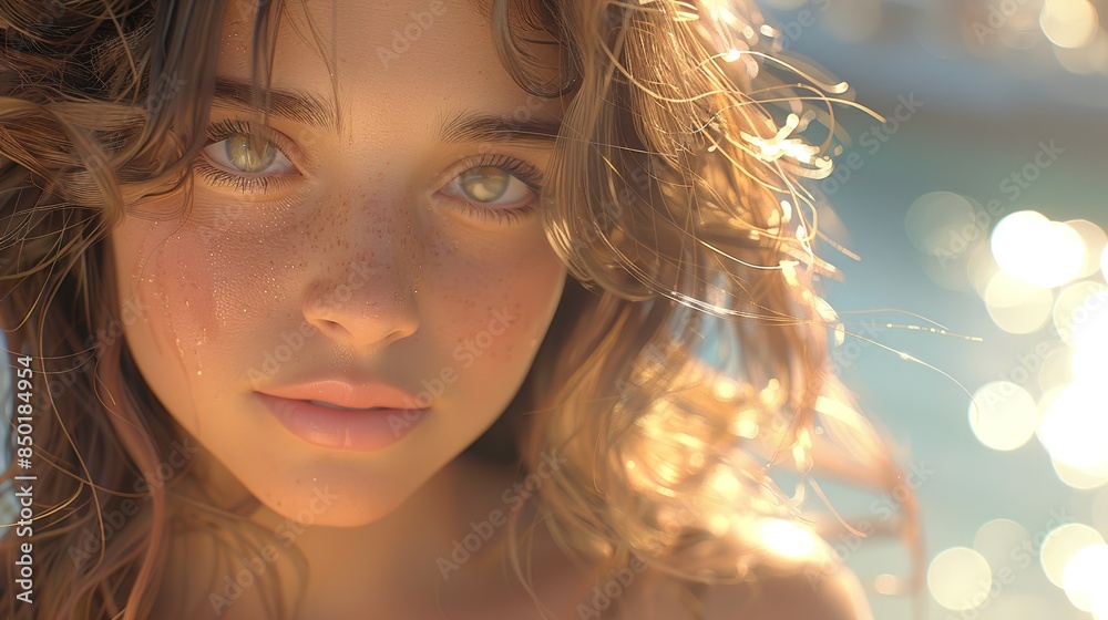 portrait of a girl portrait of a girl