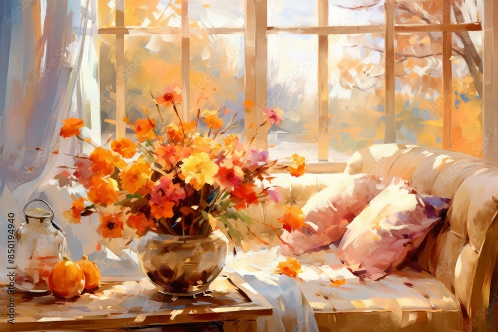 Seasonal home decor - Generative AI Seasonal home decor - Generative AI