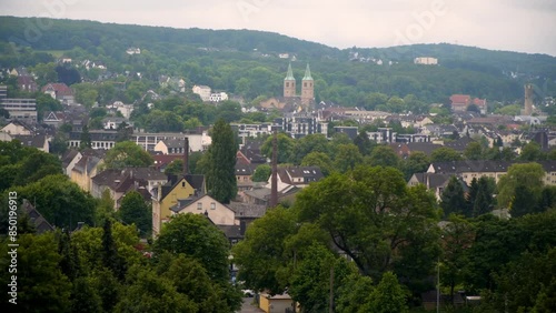 Wallpaper Mural small town in Germany view from above Torontodigital.ca