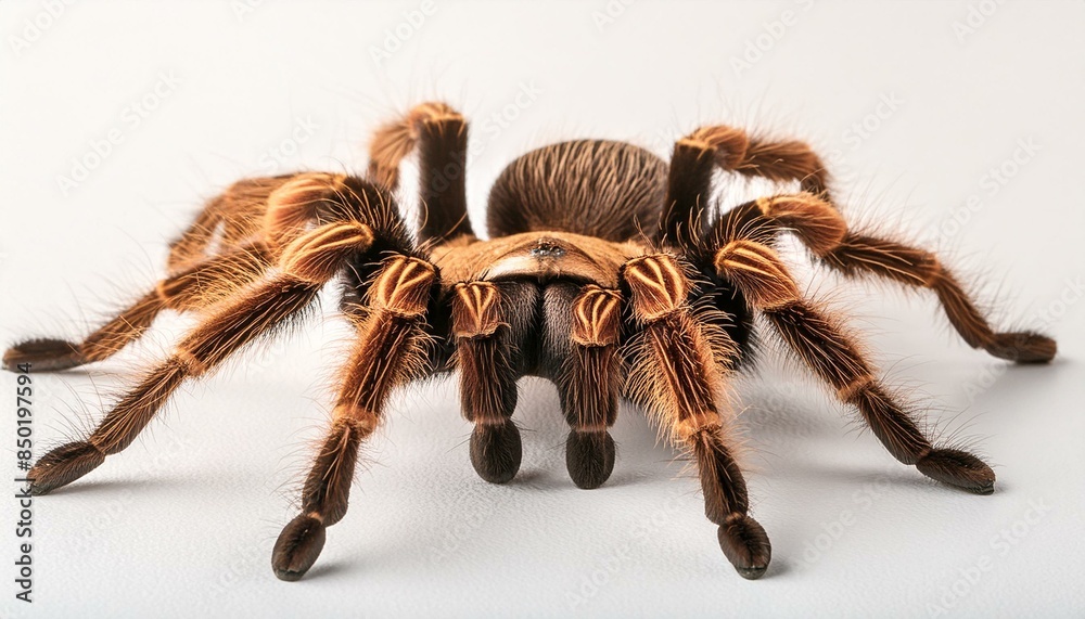 a tarantula on white background a tarantula on white background