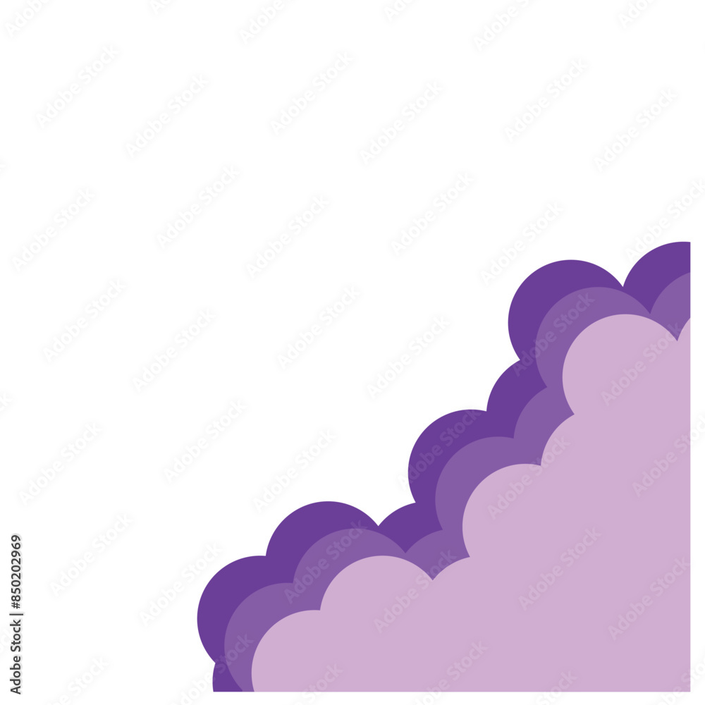 Cloud Corner Border Cloud Corner Border