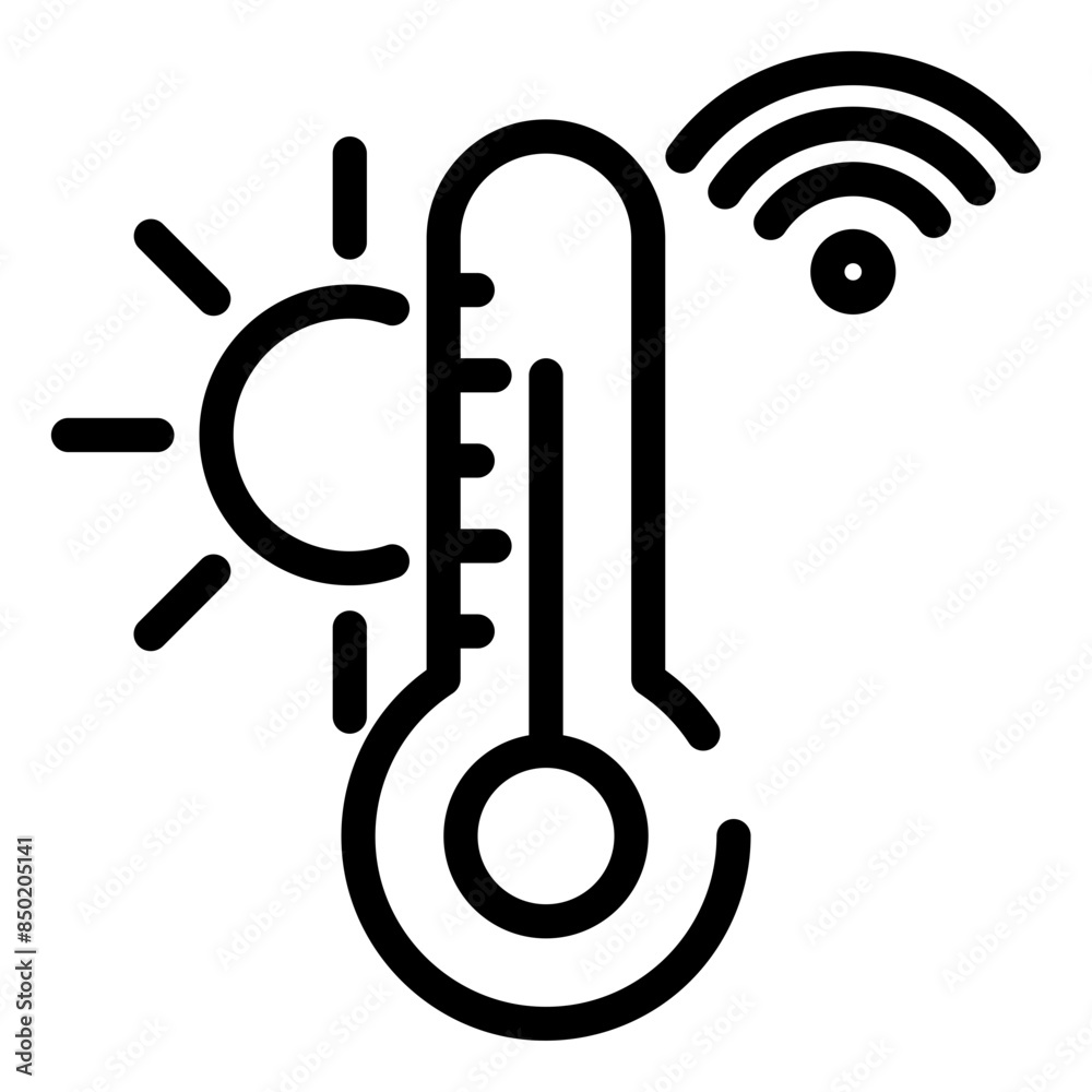 Smart Temperature icon Smart Temperature icon
