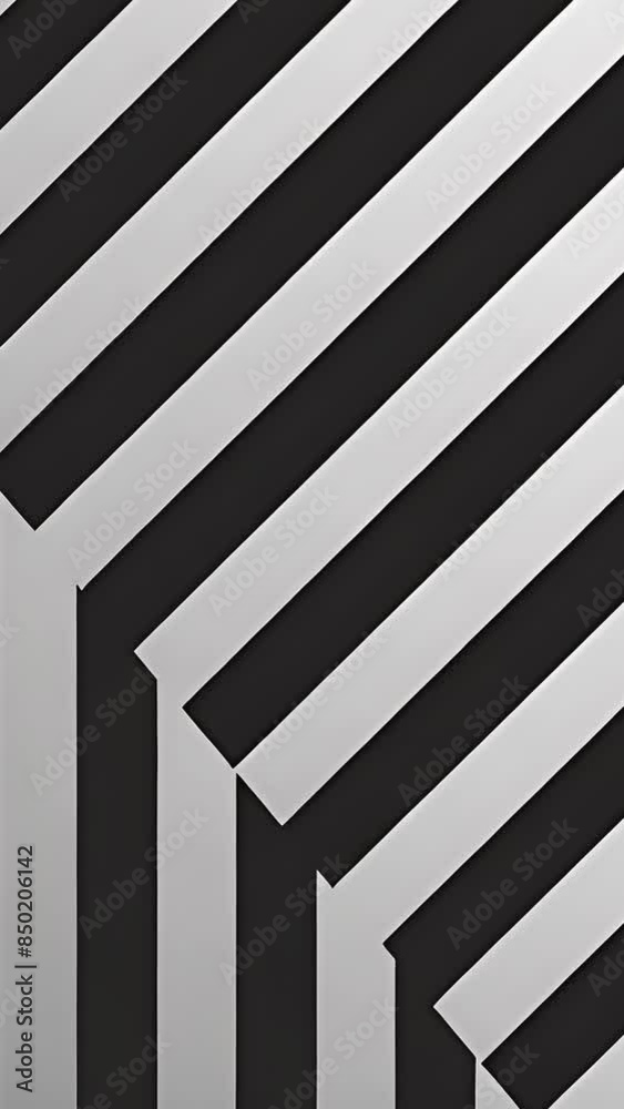 Background with black and white diagonal stripe pattern that creates an optical illusion.