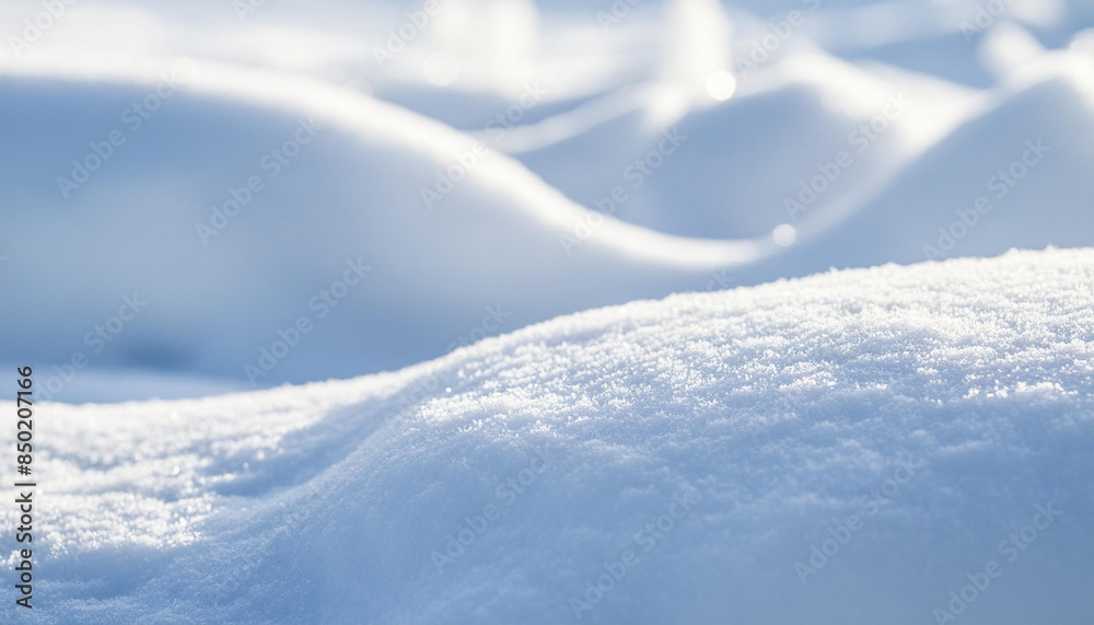 Snow accumulation after a winter storm fresh blanket of white snow in the natural environment Snow accumulation after a winter storm fresh blanket of white snow in the natural environment